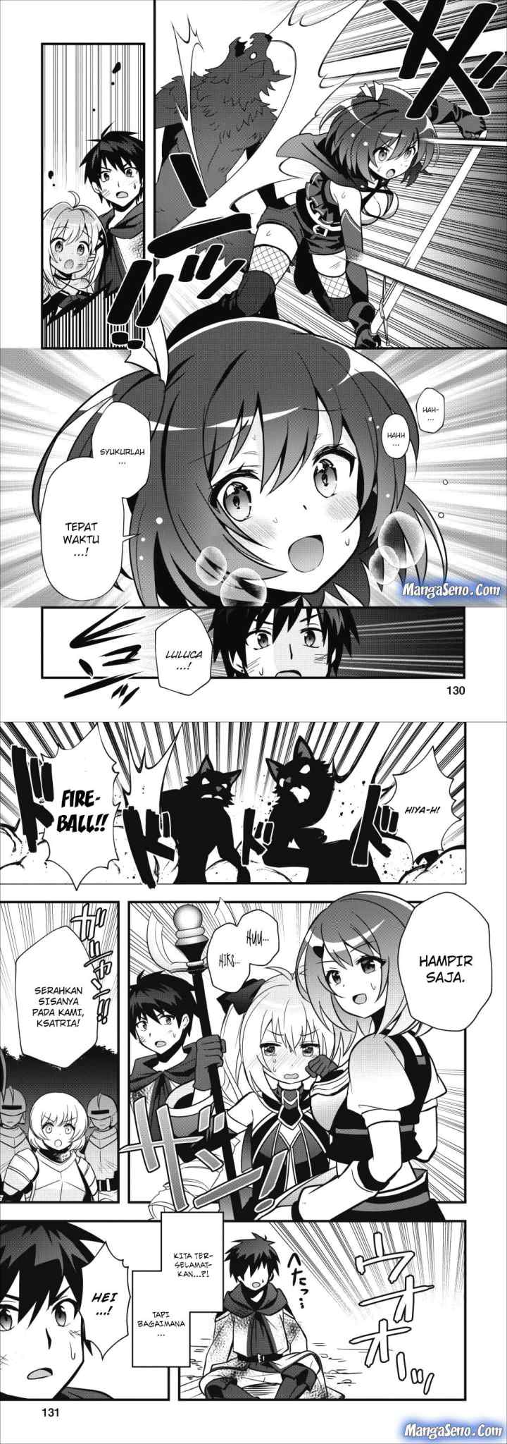 Isekai no Meikyuu Toshi de Chiyu Mahoutsukai Yattemasu chapter 10 halaman 8