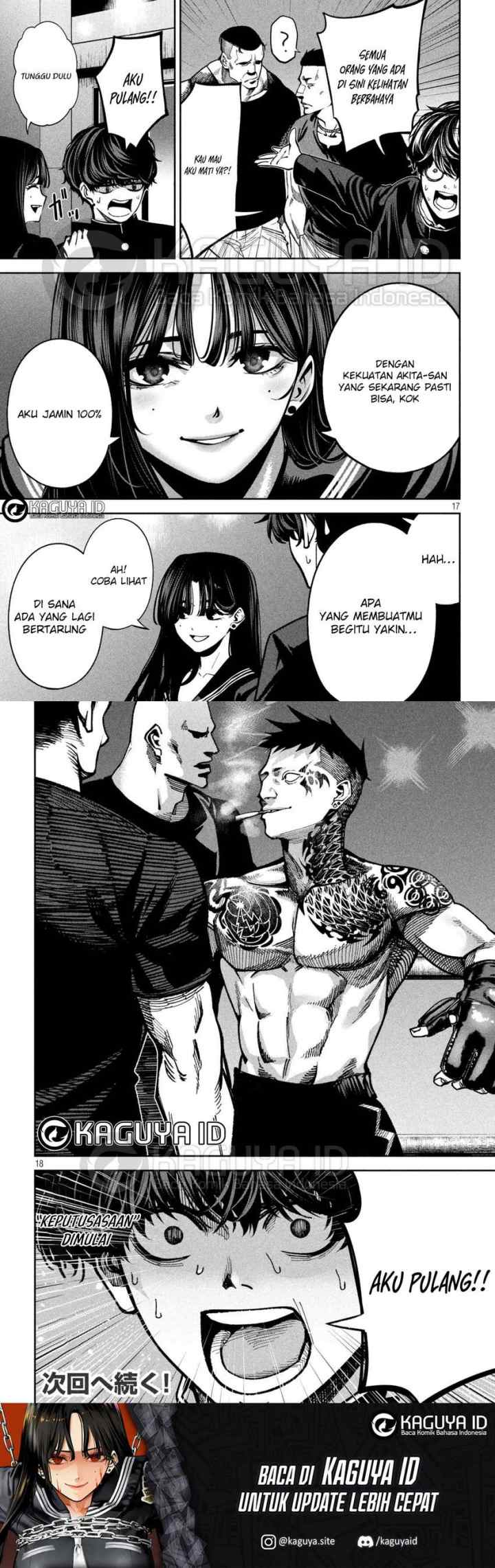 Bouryoku Banzai chapter 16 halaman 18