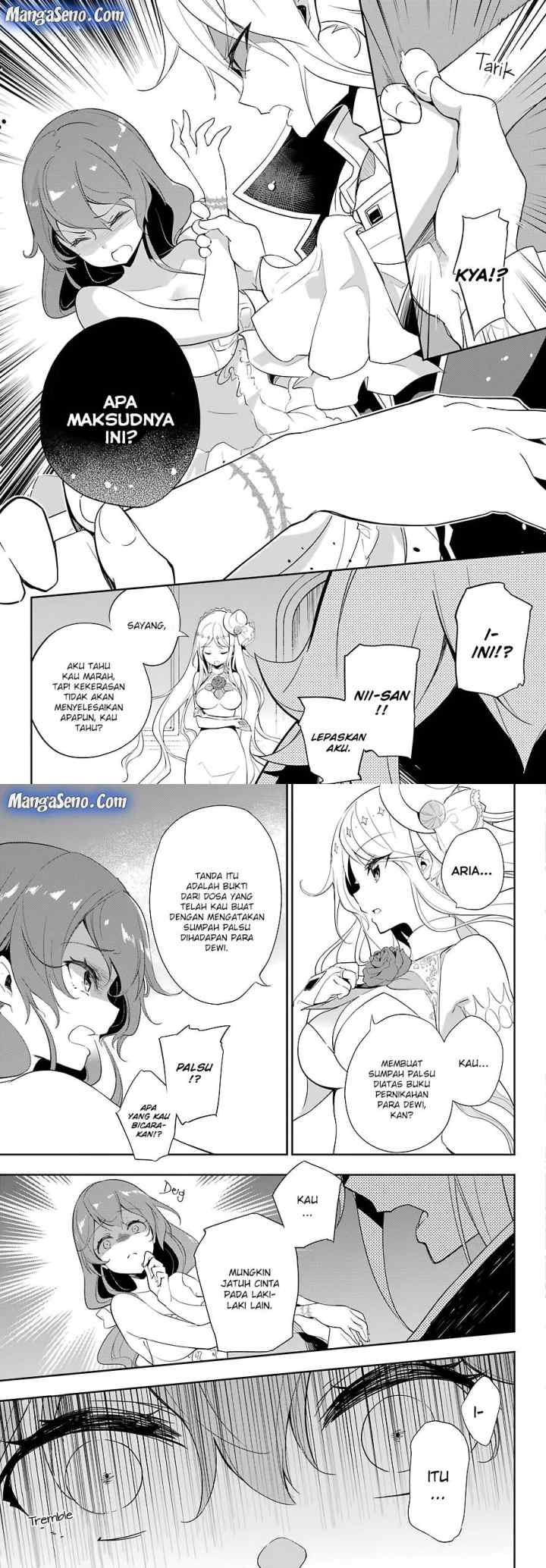 Chichi wa Eiyuu Haha wa Seirei Musume no Watashi wa Tenseisha chapter 13 halaman 8