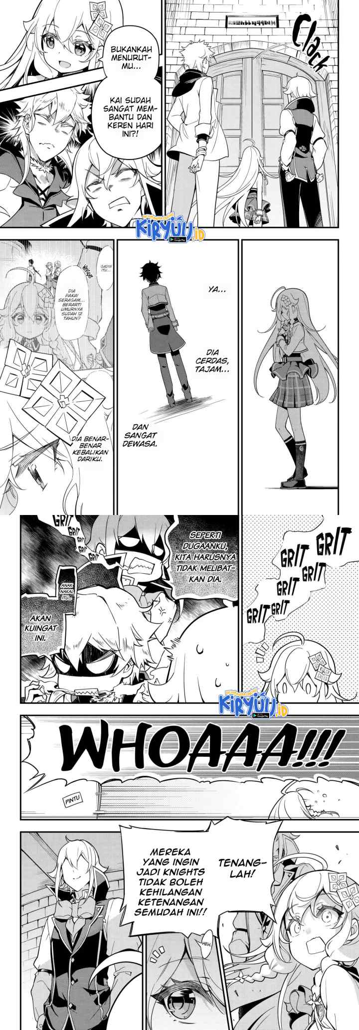 Chichi wa Eiyuu Haha wa Seirei Musume no Watashi wa Tenseisha chapter 43 halaman 12
