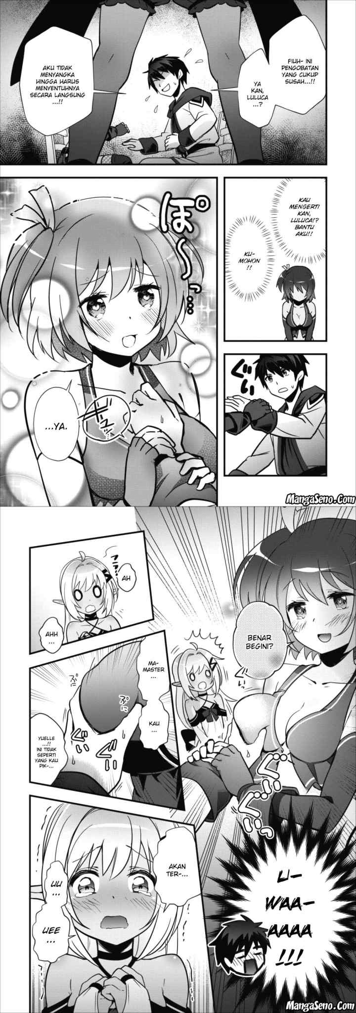 Isekai no Meikyuu Toshi de Chiyu Mahoutsukai Yattemasu chapter 4 halaman 11
