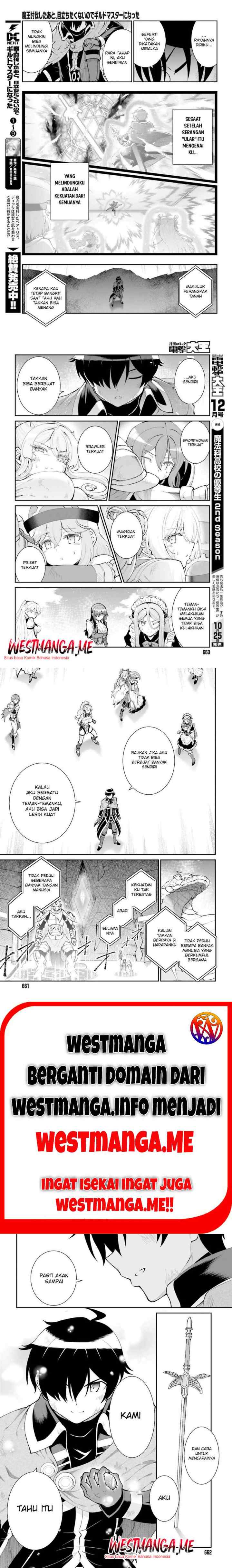 Maou Toubatsu Shita Ato, Medachitakunai node Guild Master ni Natta chapter 57 halaman 12