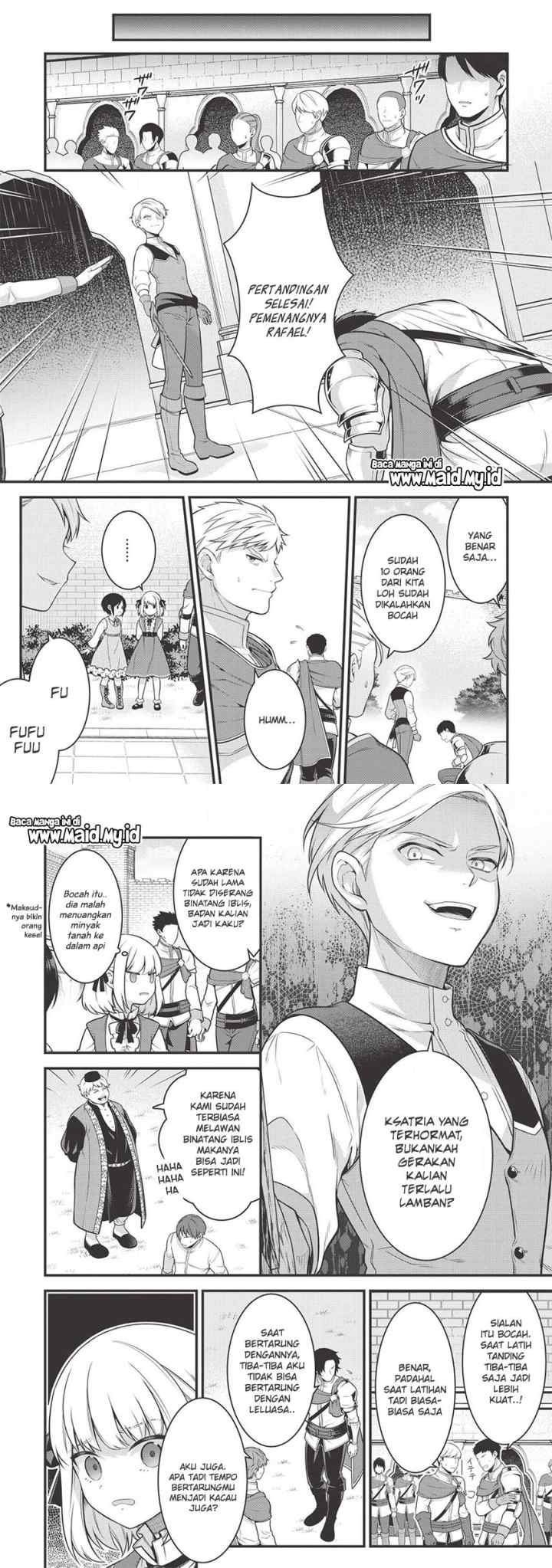 Eiyuu-ou, bu o Kiwameru tame tensei su - Soshite, Sekai Saikyou no Minarai Kishi ♀~ chapter 2 halaman 9