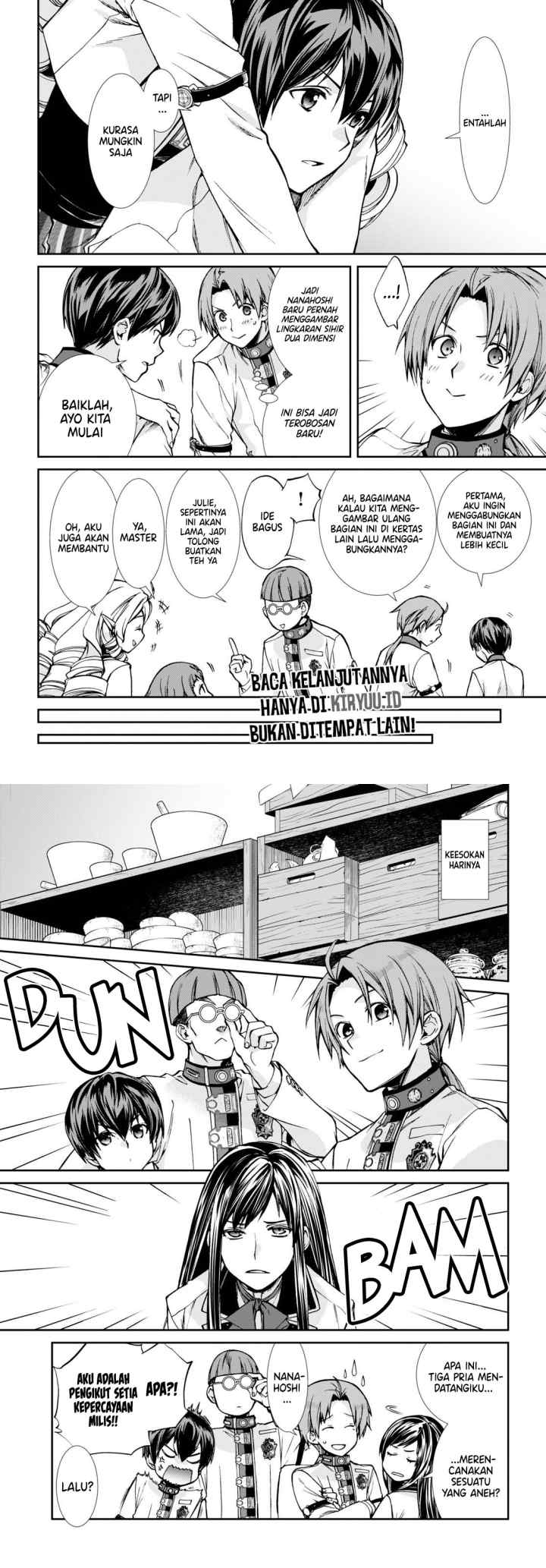 Mushoku Tensei: Isekai Ittara Honki Dasu chapter 85 halaman 8