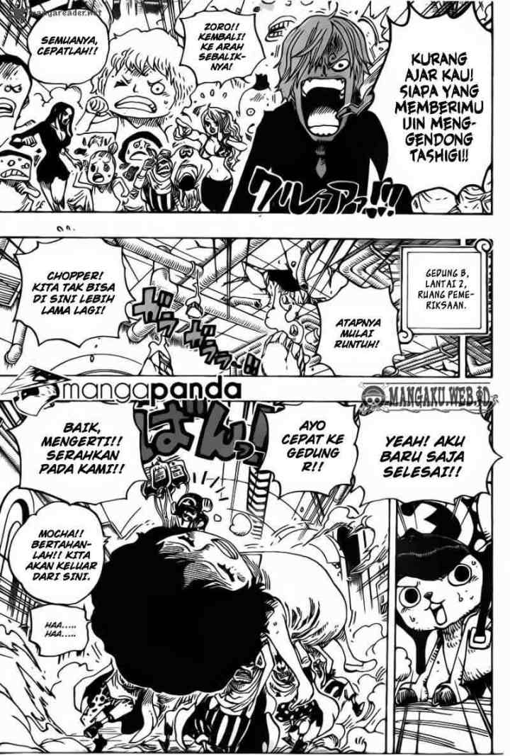 One Piece chapter 691 halaman 4