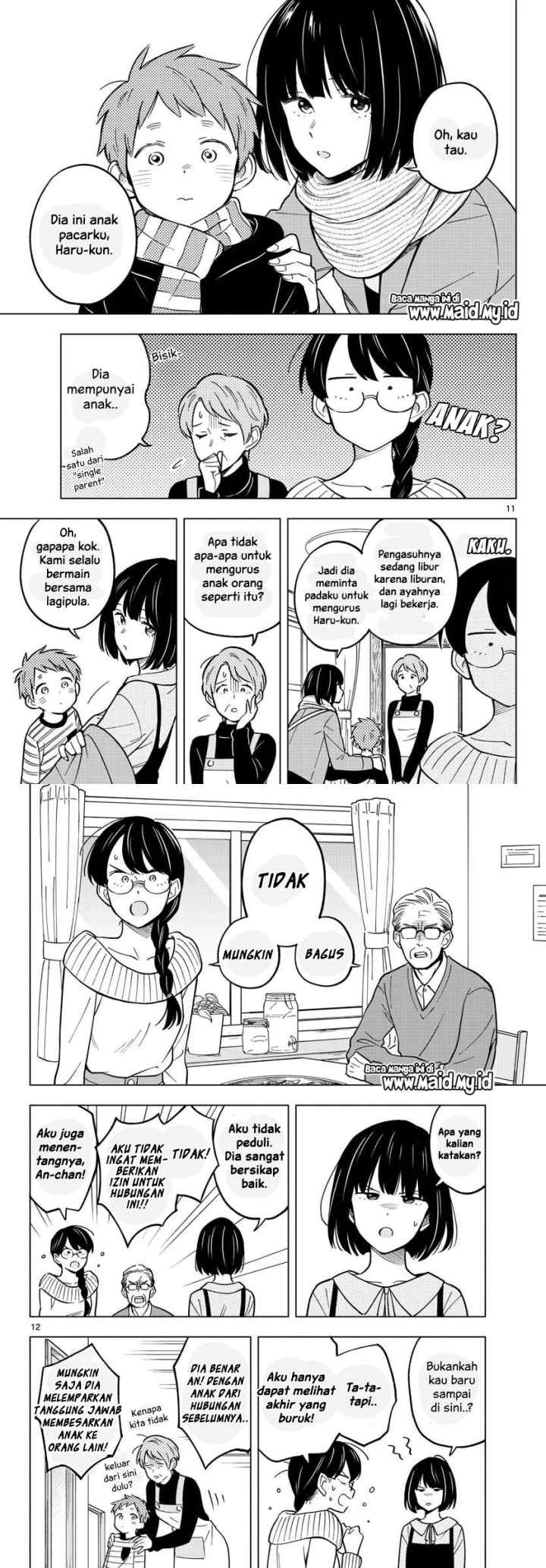 Sensei wa Koi wo Oshierarenai chapter 18 halaman 8