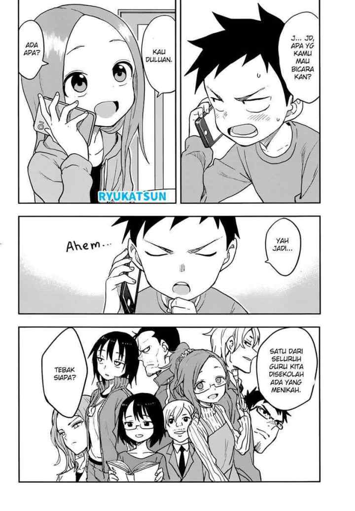 Karakai Jouzu no Takagi-san chapter 134 halaman 7