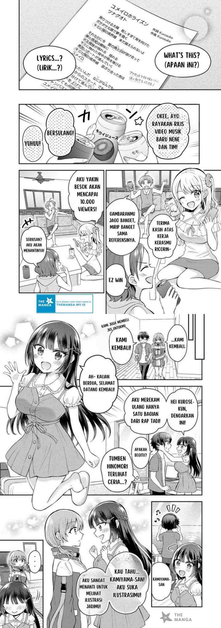 Tonari no Seki no Inkya Joshi ga Oshi Utaite Datta - Ore no Kyoku wo Uttatekure! chapter 9.2 halaman 9