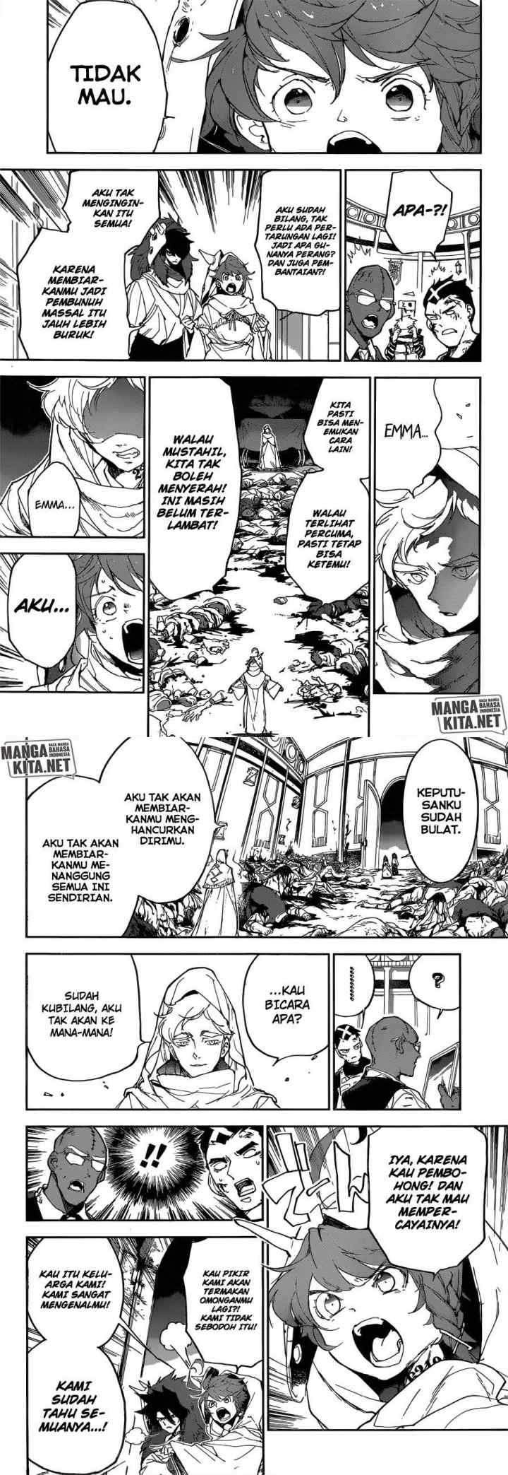 Yakusoku no Neverland chapter 153 halaman 5