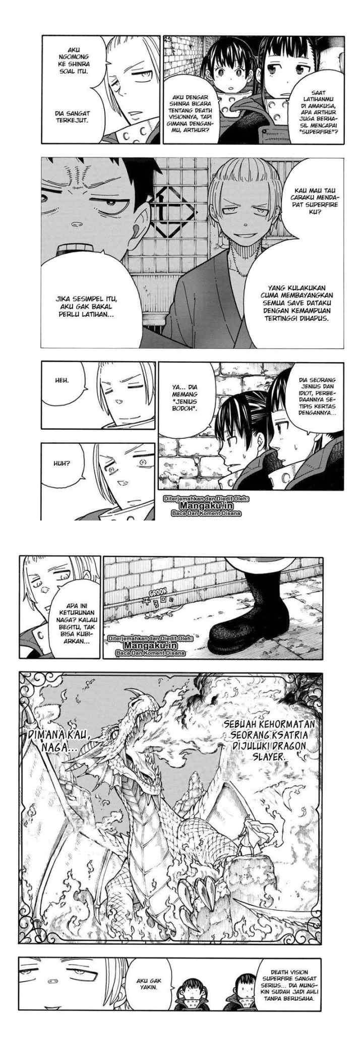 Enen no Shouboutai chapter 180 halaman 4