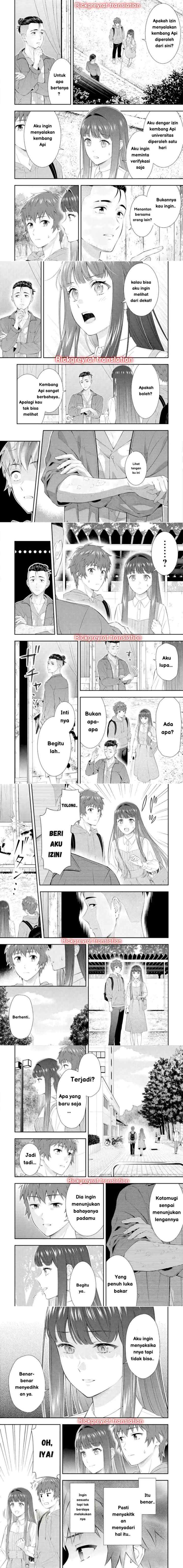 Toumei na Yoru ni Kakeru-kun to, Me ni Mienai Koi wo Shita chapter 3 halaman 16