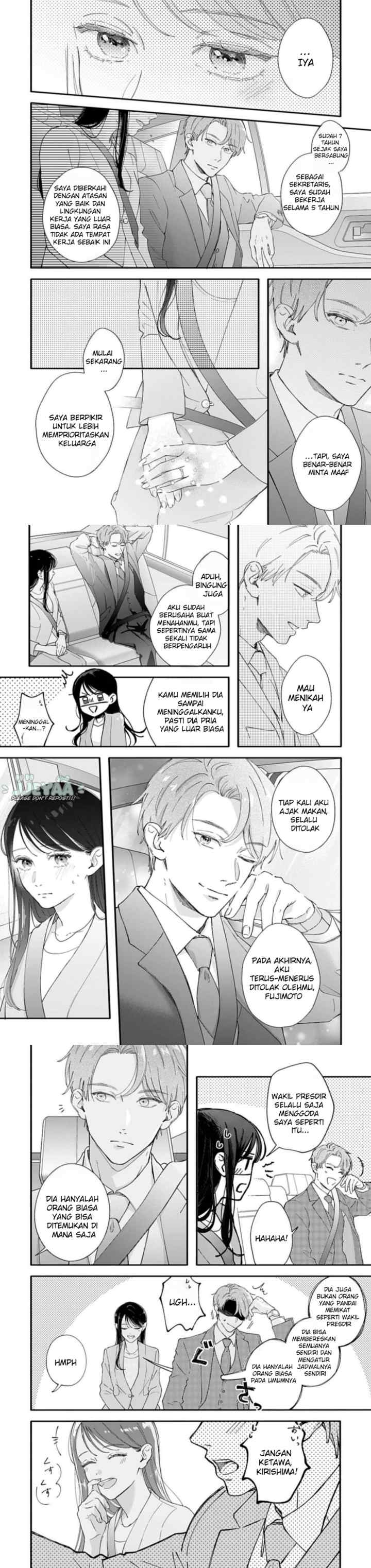 Marriage Cinderella: Hirowareta Hanayome wa Ichizu na Fuku Shachou ni Dekiaisareru chapter 1 halaman 4