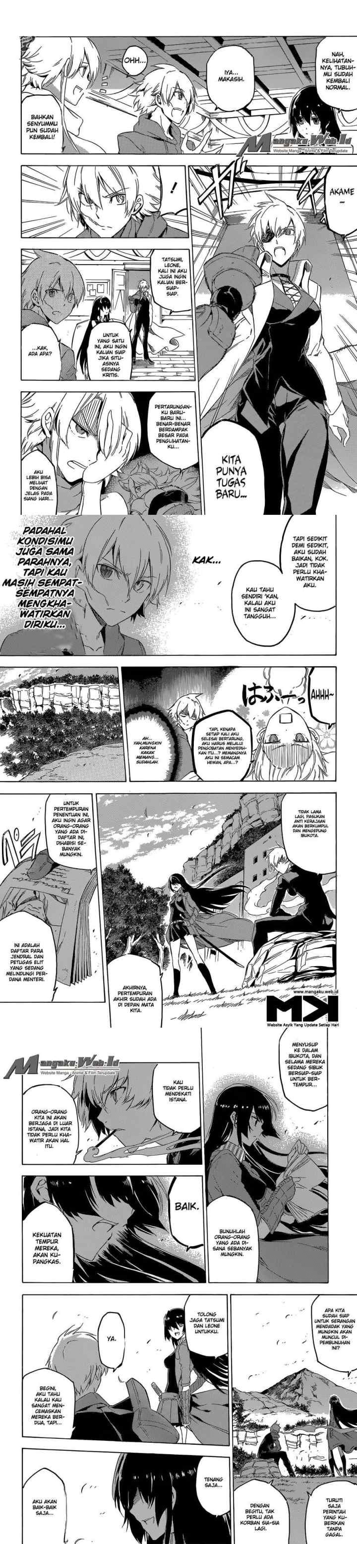 Akame ga Kill! chapter 61 halaman 4