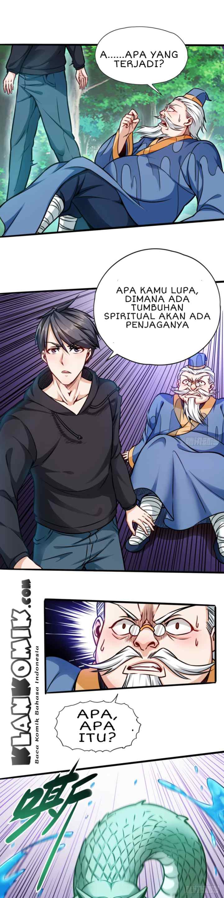 Return To The Earth And Be A God Stick chapter 3 halaman 8