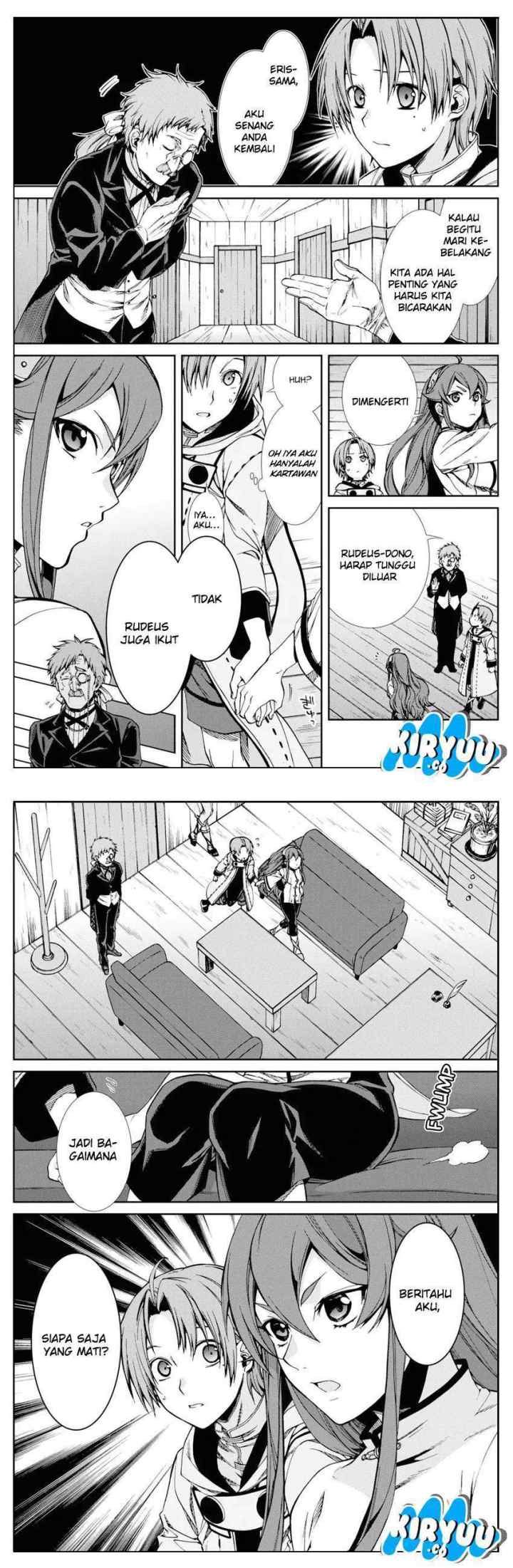 Mushoku Tensei: Isekai Ittara Honki Dasu chapter 50 halaman 4