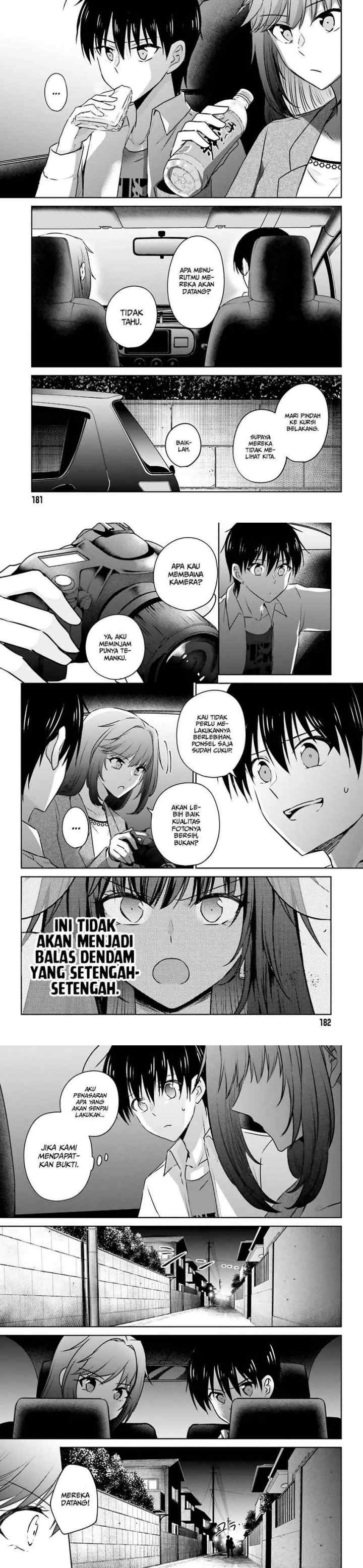 Kanojo ga Senpai ni NTR-reta node, Senpai no Kanojo wo NTR-masu chapter 3 halaman 8