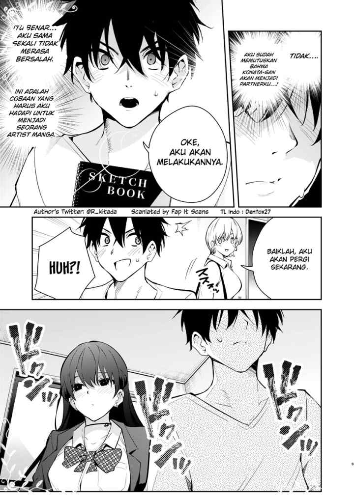 Mishiranu Joshikousei ni Kankensareta Mangaka no Hanashi chapter 49 halaman 6