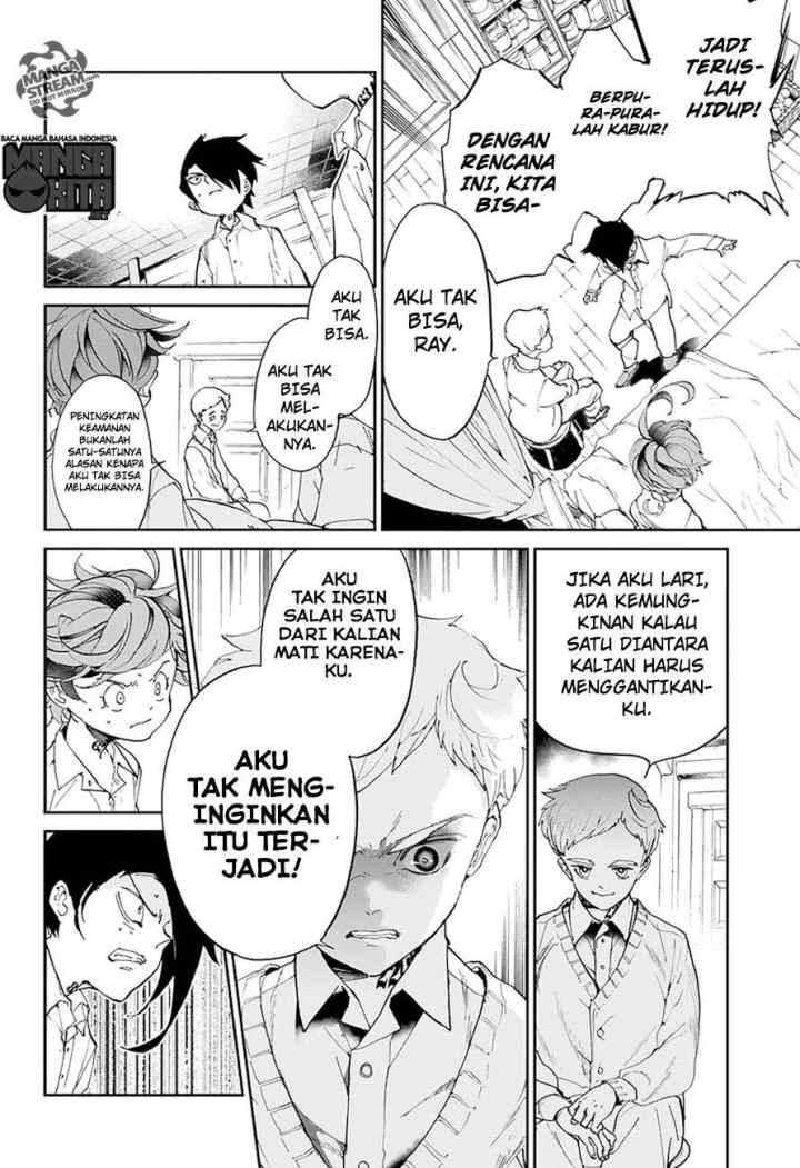 Yakusoku no Neverland chapter 27 halaman 9