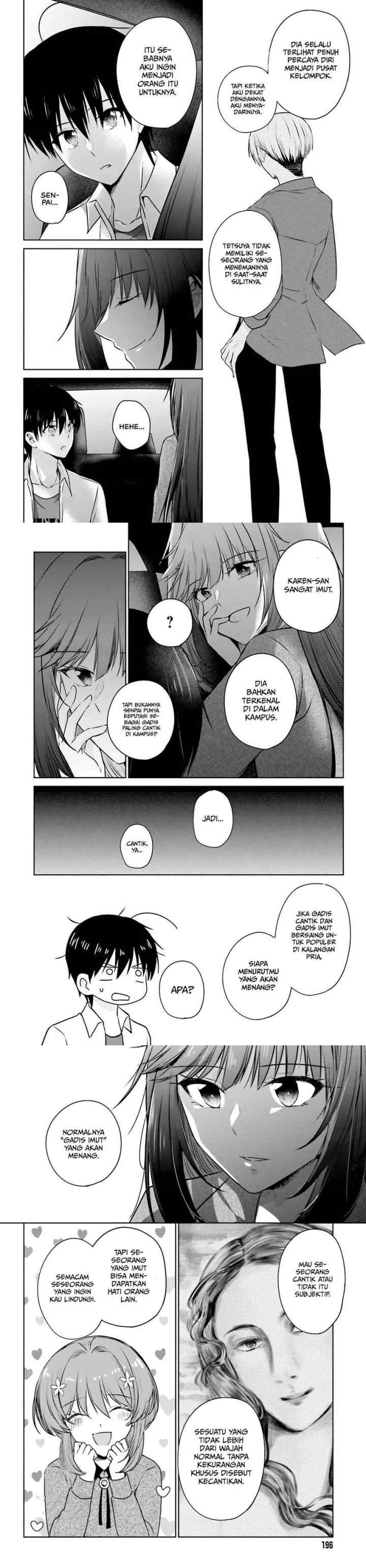 Kanojo ga Senpai ni NTR-reta node, Senpai no Kanojo wo NTR-masu chapter 3 halaman 12