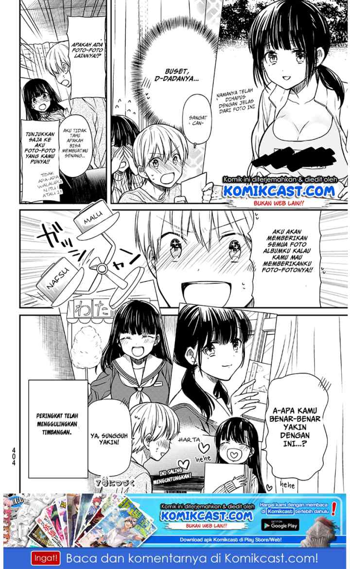 Danshi Koukousei wo Yashinaitai Onee-san no Hanashi chapter 74 halaman 5