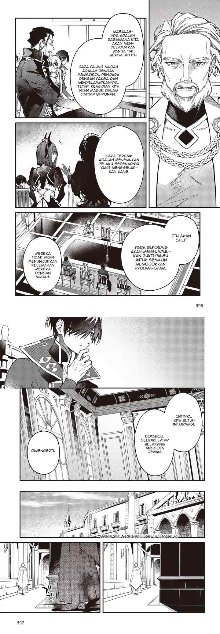 Realist Maou Niyoru Seiiki Naki Isekai Kaikaku chapter 51 halaman 13