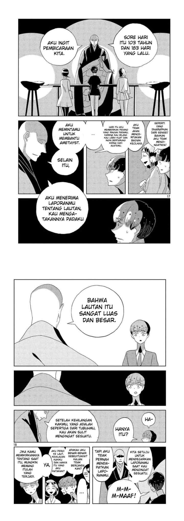 Houseki no Kuni chapter 49 halaman 9