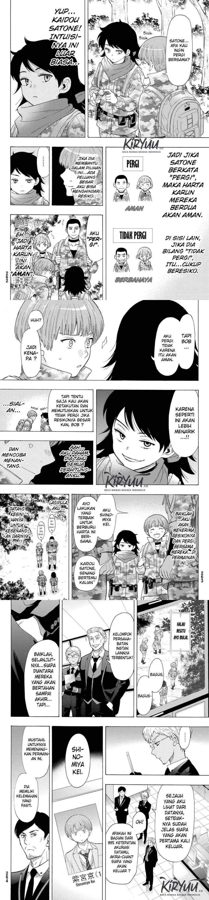Tomodachi Game chapter 69 halaman 8
