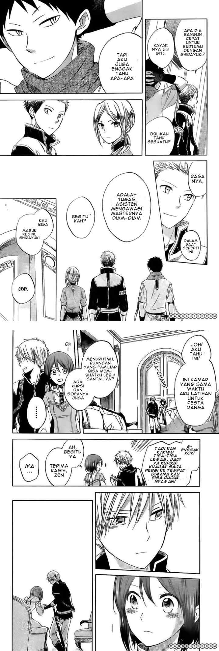 Akagami no Shirayukihime chapter 30 halaman 6