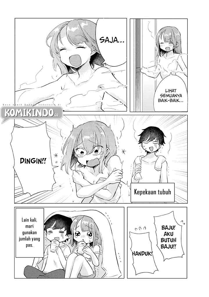 Girlfriend Who Absolutely Doesn't Want to Take a Bath VS Boyfriend Who Absolutely Wants Her to Take a Bath chapter 13 halaman 7