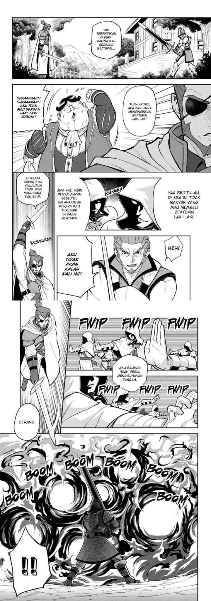 Konjiki no Moji Tsukai: Yuusha Yonin ni Makikomareta Unique Cheat chapter 8 halaman 12