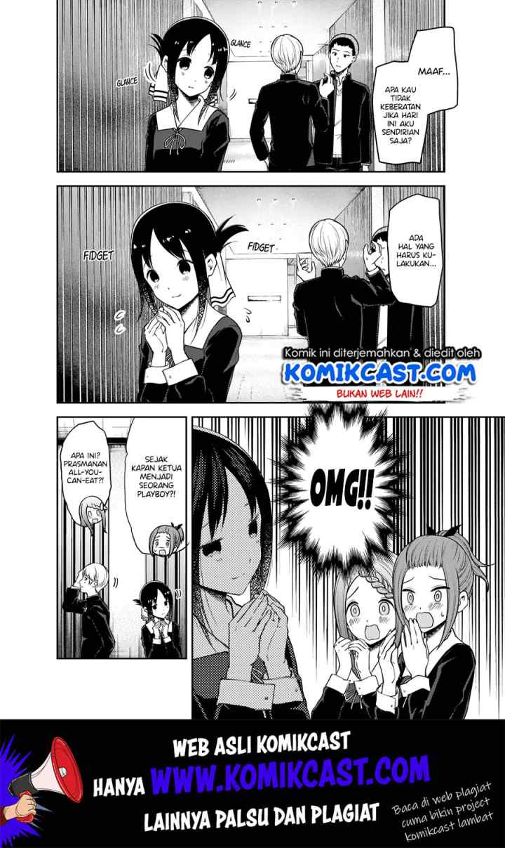 Kaguya-sama wa Kokurasetai: Tensai-tachi no Renai Zunousen chapter 187 halaman 5