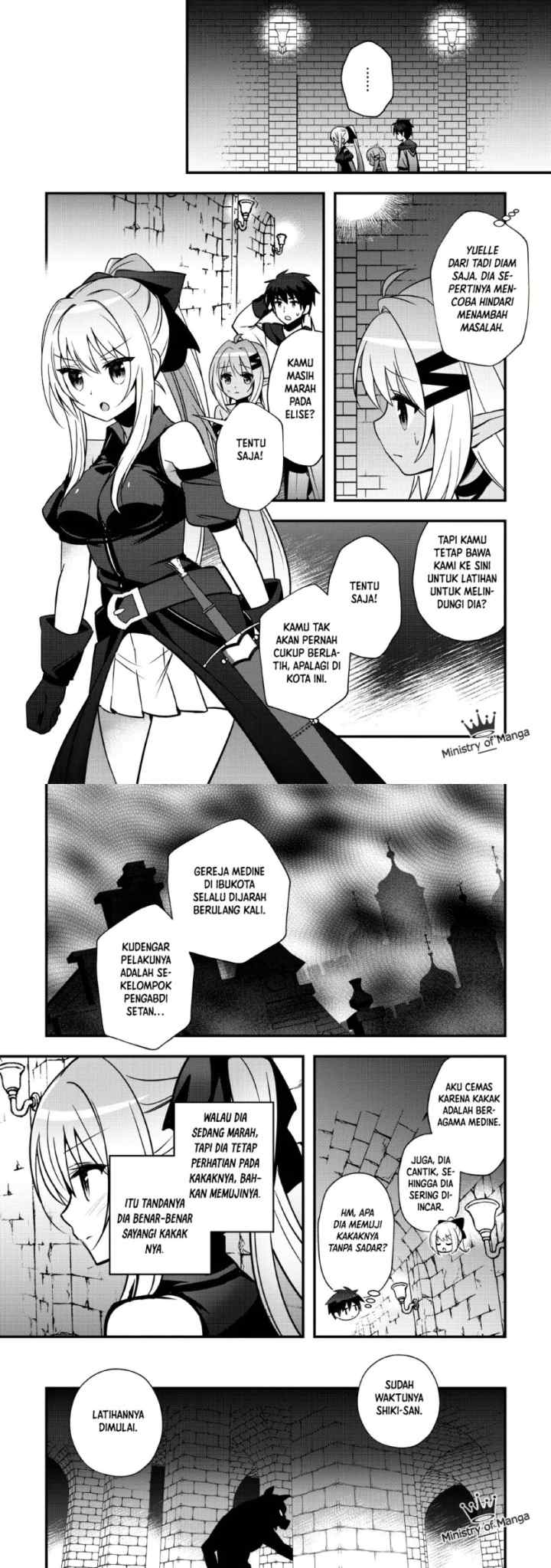 Isekai no Meikyuu Toshi de Chiyu Mahoutsukai Yattemasu chapter 14 halaman 13