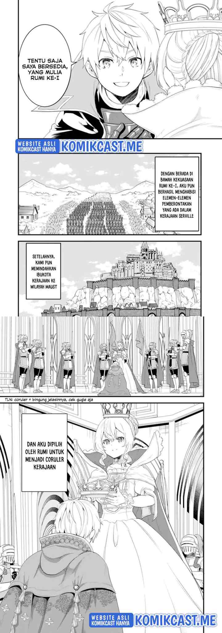 Oda Nobunaga to Iu Nazo no Shokugyo ga Mahou Kenshi yori Cheat Dattanode, Oukoku wo Tsukuru Koto ni chapter 42.1 halaman 8