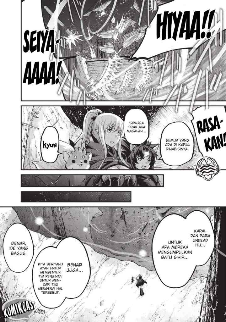 Gaikotsu Kishi-sama, Tadaima Isekai e Odekakechuu chapter 22.2 halaman 13