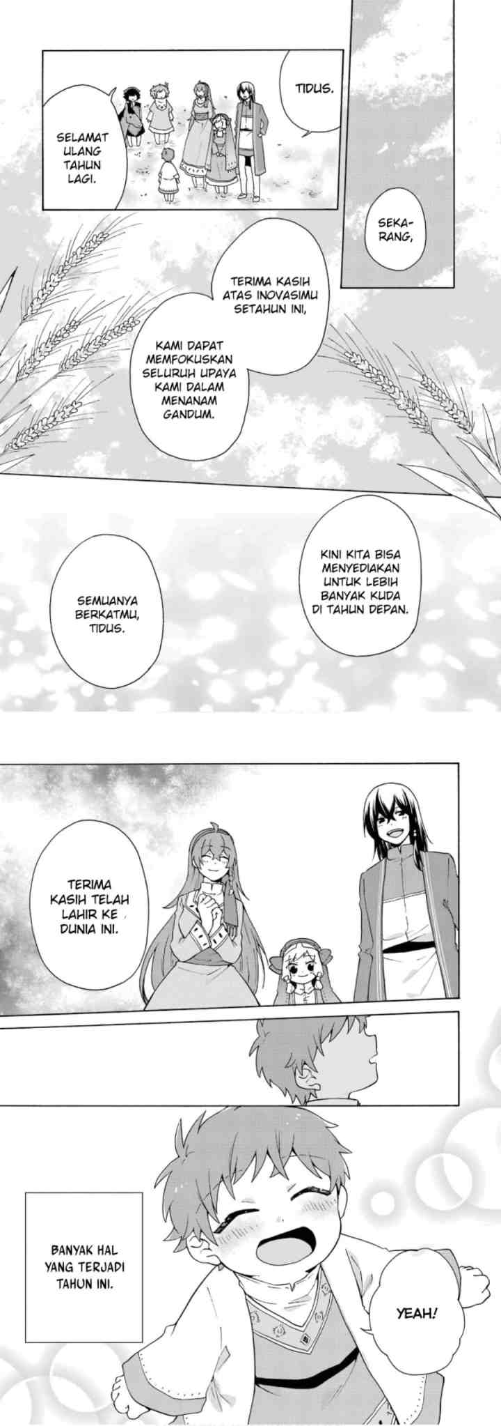 Tada Shiawasena Isekai Kazoku Seikatsu chapter 20 halaman 12