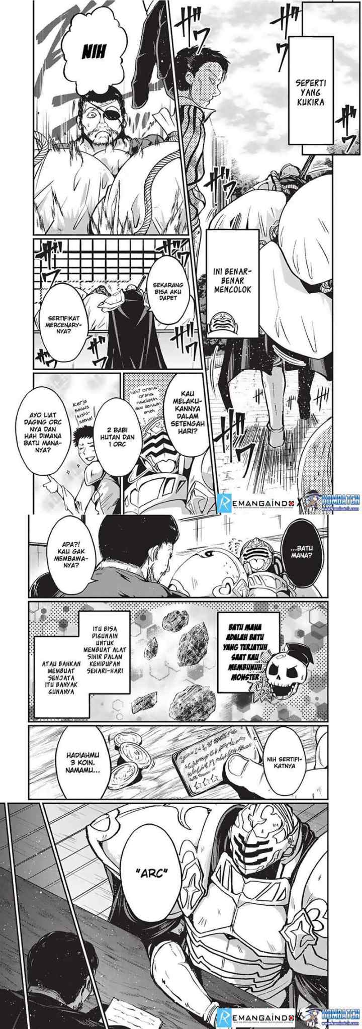 Gaikotsu Kishi-sama, Tadaima Isekai e Odekakechuu chapter 2 halaman 6