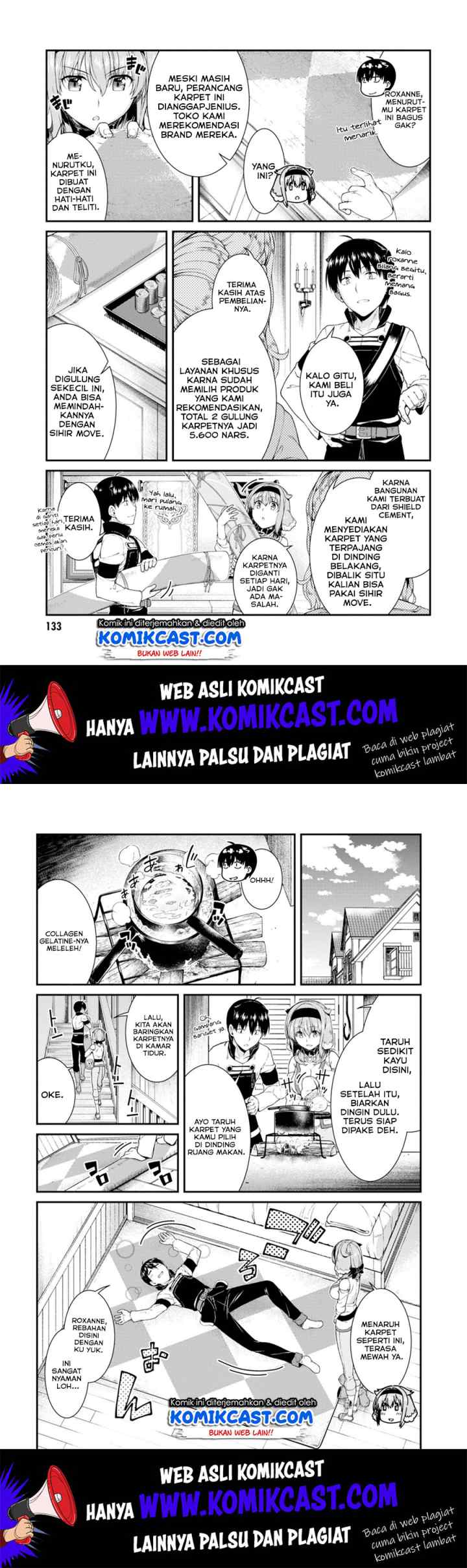 Isekai Meikyuu de Harem wo chapter 30 halaman 6