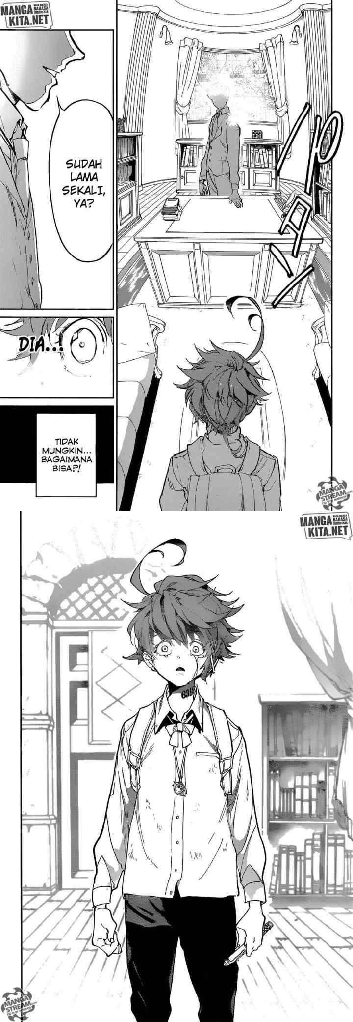 Yakusoku no Neverland chapter 118 halaman 9