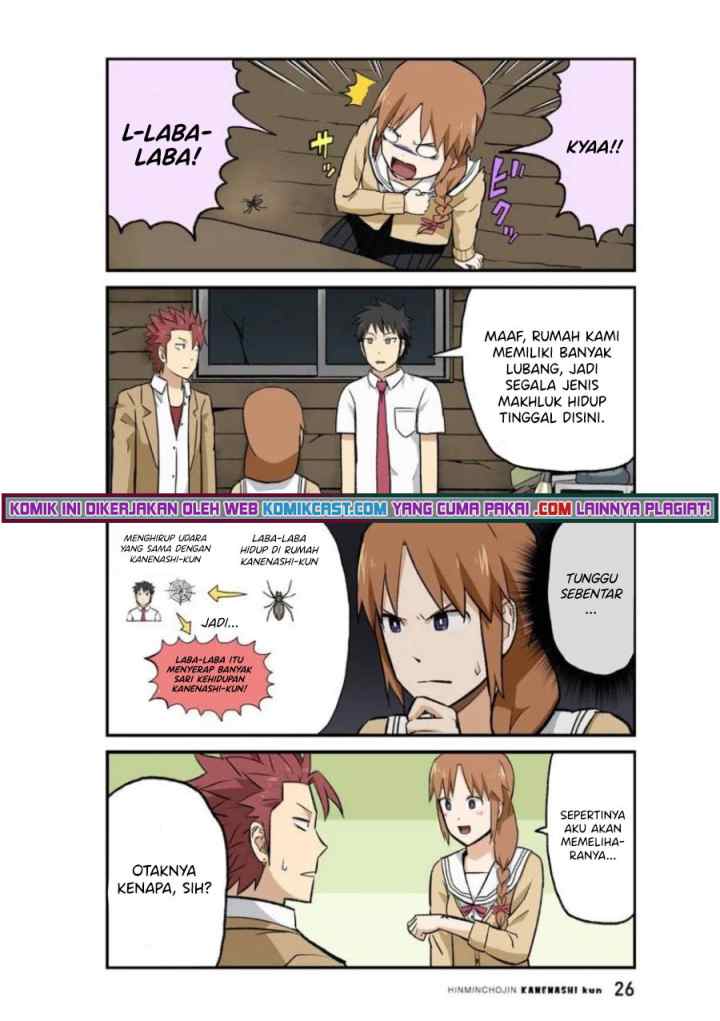 Hinmin Choujin Kanenashi-kun chapter 28 halaman 11