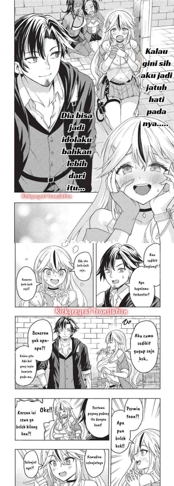 Gal to Dungeon to Shuukai Okure no Tansaku Eiyuutan ~Moto Legend Ima wa Wakeari tei Rank Tansakushana Ore ga, S-Kyuu Gal ni Natsukare Makutte Ikusei wo Makase Sareta~ chapter 2 halaman 8