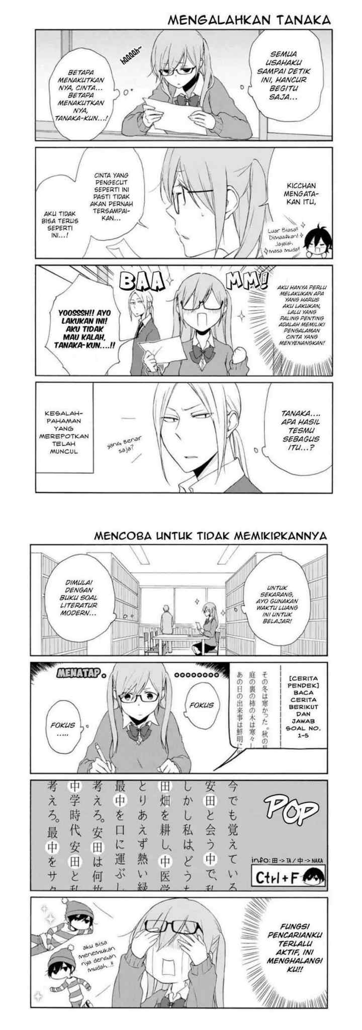 Tanaka-kun wa Itsumo Kedaruge chapter 102 halaman 4