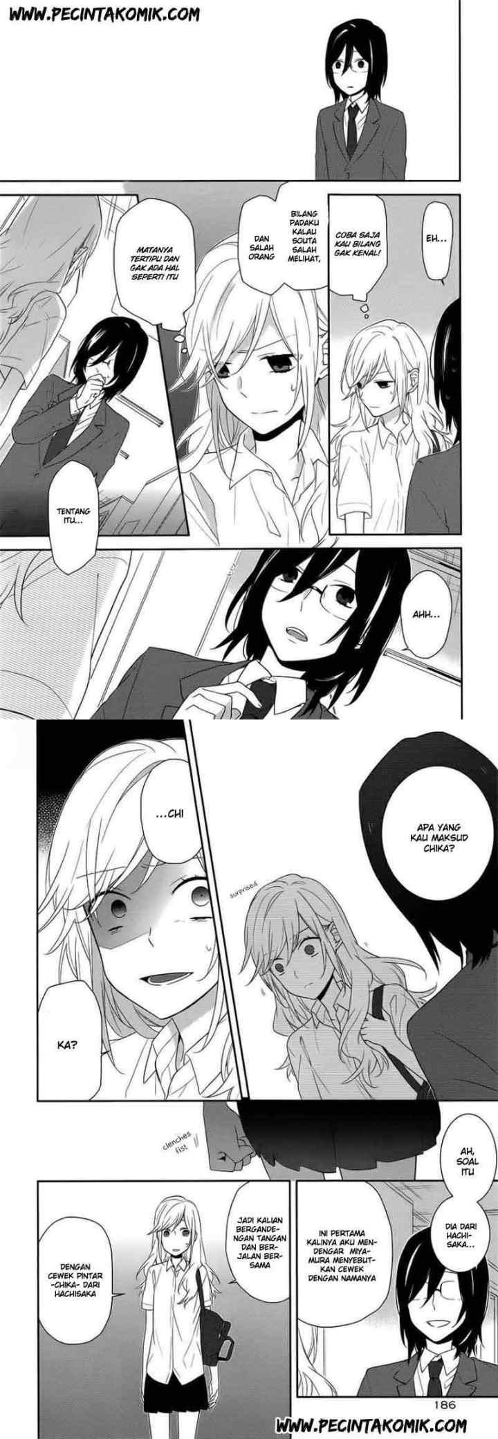 Horimiya chapter 22 halaman 8