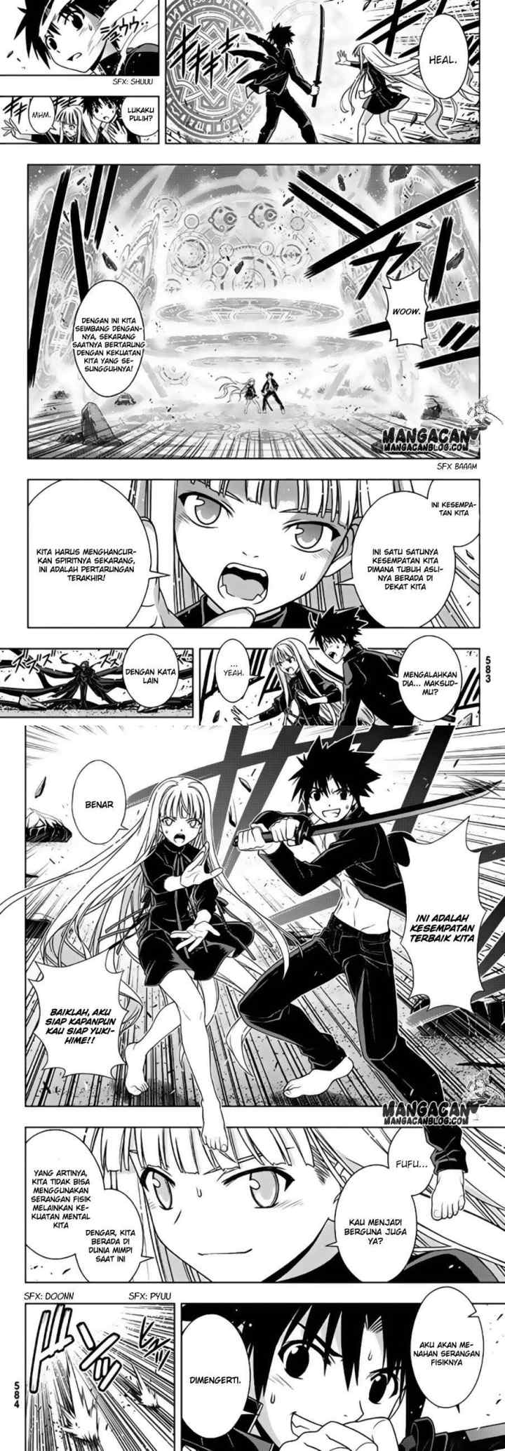 UQ Holder chapter 130 halaman 8