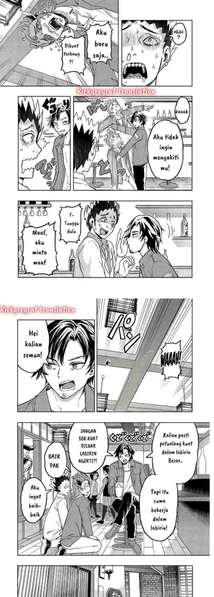 Gal to Dungeon to Shuukai Okure no Tansaku Eiyuutan ~Moto Legend Ima wa Wakeari tei Rank Tansakushana Ore ga, S-Kyuu Gal ni Natsukare Makutte Ikusei wo Makase Sareta~ chapter 1.1 halaman 16
