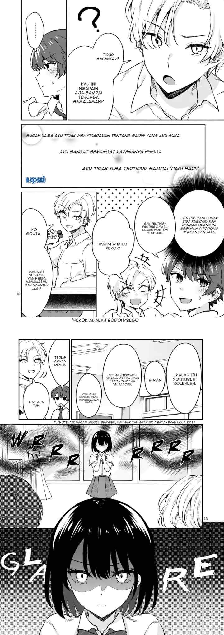 Shiotaiou no Sato-san ga Ore ni dake Amai chapter 3 halaman 7