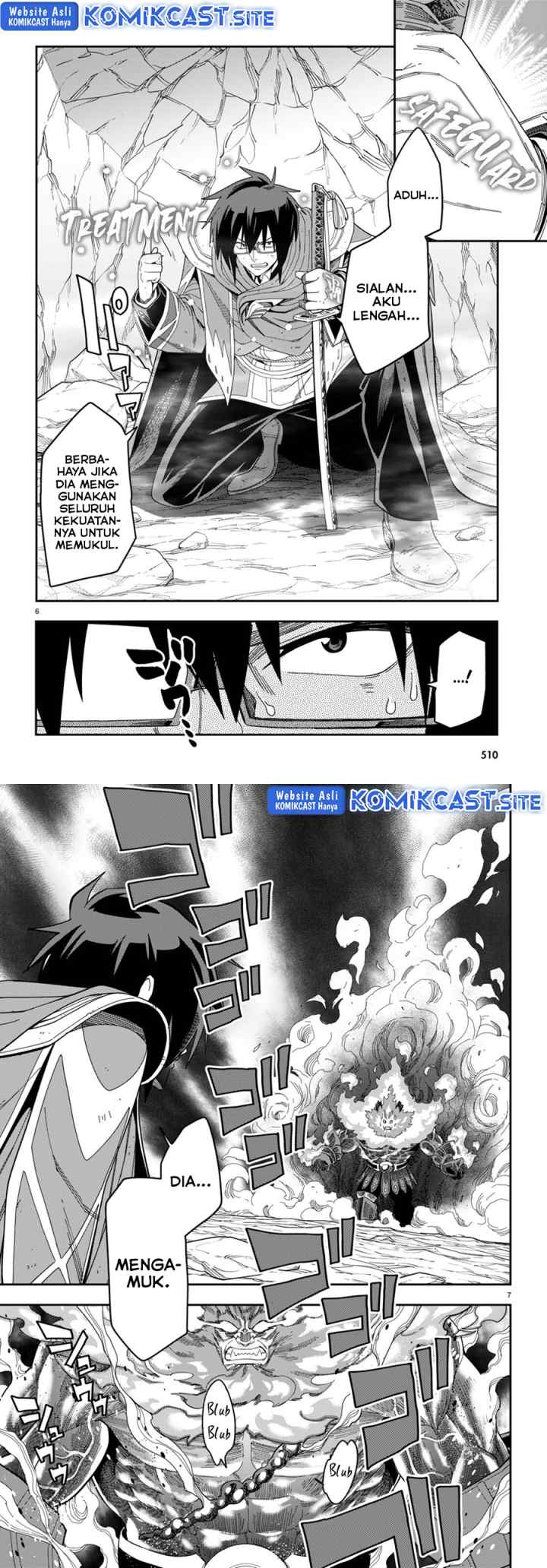 Konjiki no Moji Tsukai: Yuusha Yonin ni Makikomareta Unique Cheat chapter 92 halaman 4