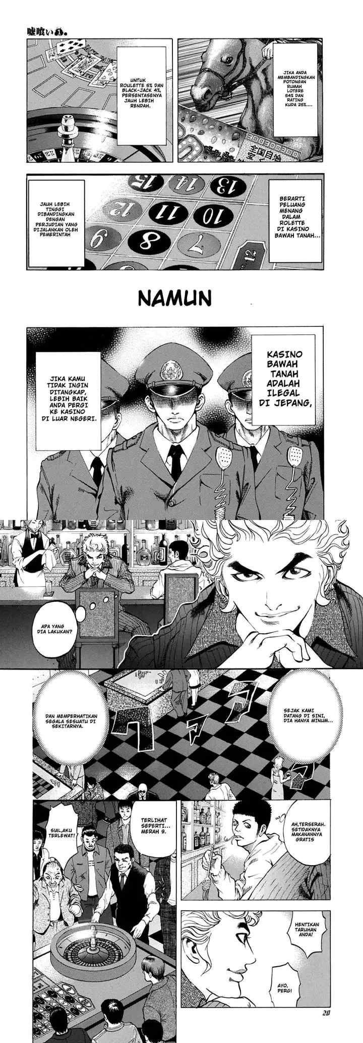 Usogui chapter 1 halaman 8