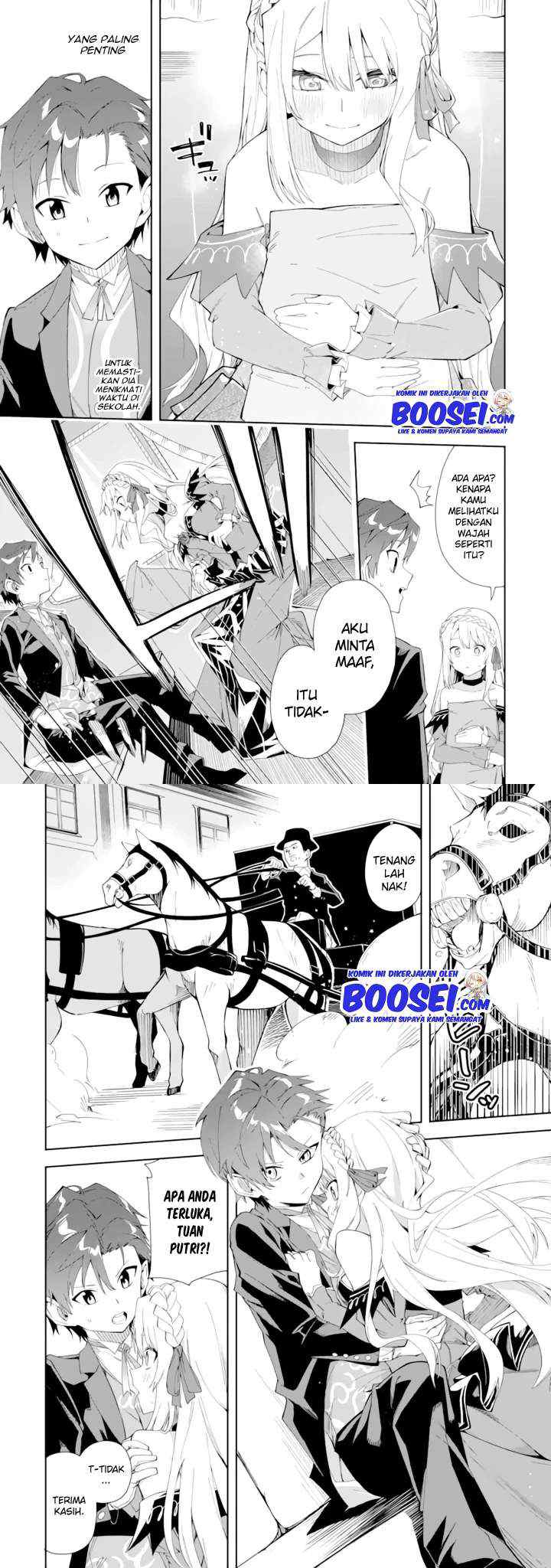 Akuyaku Reijou no Shitsuji-sama Hametsu Flag wa Ore ga Tsubusasete Itadakimasu chapter 4 halaman 10