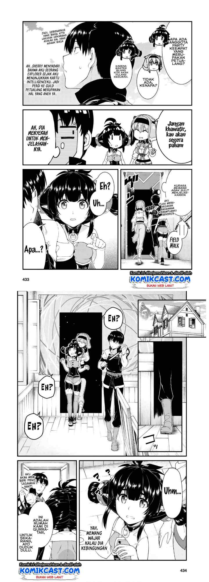 Isekai Meikyuu de Harem wo chapter 38 halaman 14
