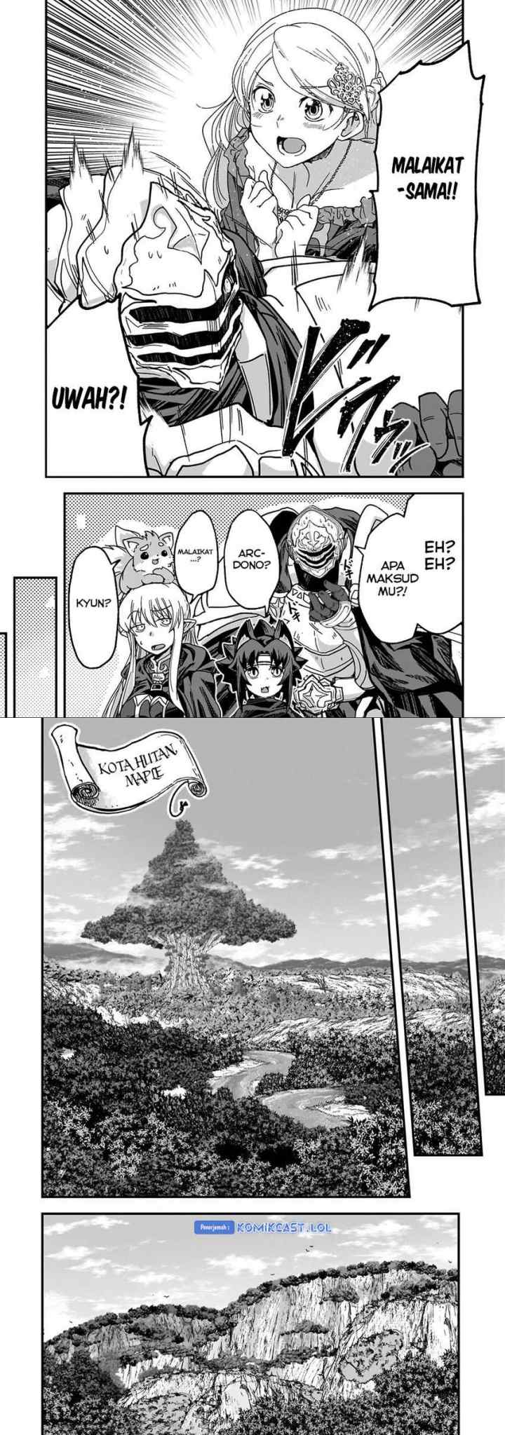 Gaikotsu Kishi-sama, Tadaima Isekai e Odekakechuu chapter 60 halaman 12
